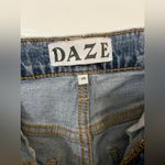 DAZE DENIM Straight Up Light Wash High Photo 5