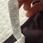 Athleta Burgundy Purple Marbled Metallic Athletic Ribbed Crop Top Sz S Small Photo 1