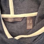 AnyBody Hoodie Sweatshirt White Blue‎ Size 3X Blue Photo 2