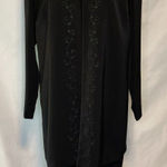 Leslie Fay VTG  Dress Suit 12 Black Career Business Formal 1 Pc Sophisticated EUC Photo 0