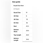 NEW Black 2 Piece Set Outfit Trendy Career Linen Blend Scalloped Trim M Size M Photo 2