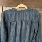 Anthropologie  elevenses denim shirt Photo 6