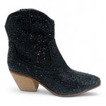 Betsey Johnson Emory Rhinestone Boots, Black, Women's Size 6.5 Photo 0
