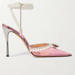 MACH & MACH Pink Diamond of Elizabeth embellished PVC and patent Photo 1