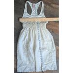 Romeo + Juliet Couture S White Eyelet Lace Mini Tank Dress Photo 2