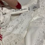 For Love & Lemons MARTHA BUSTIER EYELET ROSETTE CORSET TOP WHITE LARGE Photo 4