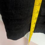 Original Nicole Miller Black Linen Dress Minimalist Classic 90s Quiet Luxury XL Photo 5