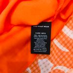 Who What Wear NWT Orange Palm leaf Balloon Long Sleeve Dress Sz XS. Photo 7