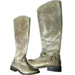 Hinge Dakota Knee High Outer Leather Riding Boots Size 5.5 new Photo 6