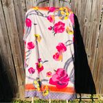 Silk Swim Beach Loose Fit Cover up OS 50”x50” Pink Size undefined Photo 5