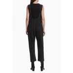 Free People High Roller Overalls Jumpsuit Black Denim XS Photo 2