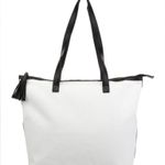 Walter Baker NWT Carly Bag, Canvas Vegan Leather Tote, New w/Tag Retail $198 Photo 2