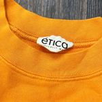 Etica Dani Pleated Sweat Top in Desert Sun Photo 1