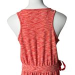 ExOfficio Coral/Orange Side Tie Tank Dress, Sz L Size L Photo 7