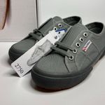 Superga 2750 COTU Classic Unisex Ankle Trainers Sneaker in Full Grey Sage Photo 1