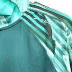 Brooks  size medium quarter zip pullover sweatshirt‎ green Photo 2