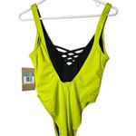 Nike   Fashionable Swimming Icon Sneakerini U Back One Piece Swimsuit Sz M NWT Photo 4