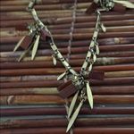 J.Crew  Vintage Gold and Brown Necklace Photo 3