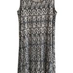 Rachel Zoe Dress Size 1X Sleeveless Stretchy Handkerchief Dress Ikat Print NWT Photo 5