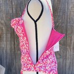 ZARA  Pink Ditzy Floral Corset Spaghetti Strap Bodysuit Size M Photo 7