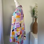 Open Edit  Oversized Satin Camp Shirt Photo 5