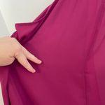 Torrid 3 Plus Size Georgette Halter Tank Berry Pink Colorblock Sleeveless Blouse Photo 13