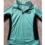 Victoria's Secret Pink  Ultimate Pullover 1/4 Zip Jacket Top Shirt Mint Green Sz S Photo 1