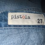 Pistola  Blue Distressed Jean Shorts Raw Edge Size 27 Photo 4