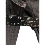 Tommy Jeans Y2K Women Black Long Sleeve V Neck Sparkle Glitter Top Shirt Size M Photo 3