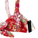 Victoria's Secret NEW/NWT  Swim Coral Pink Floral Butterfly Bikini Top Size XS Photo 1