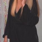 These Three Boutique Black Long Sleeve Satin Romper Photo 0