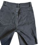 Rebecca Taylor  LA VIE Distressed Black Jeans Glitter Striped Size 25 Grunge Punk Photo 6