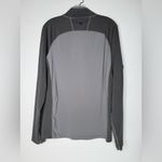 Mountain Hardwear WickQ 1/4 Zip Pullover Size M Gray Stretch Activewear Running Photo 1