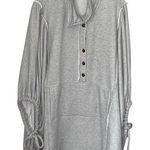 Free People  FP Beach‎ Natalie Pull Over Poncho Gray Size M/L Photo 0