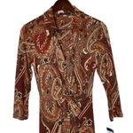 Tommy Hilfiger  Matte Jersey Paisley Shirt Dress Photo 2