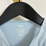 SKIMS  Fits Everybody High Neck Bodysuit in Opal Blue Size XX-Small Photo 4