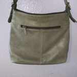 Green card holder casual leather handbag Photo 5