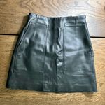 H&M Leather Skirt Photo 0