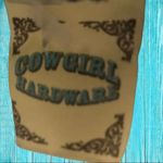 Cowgirl Hardware black T Photo 5