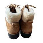 Eileen Fisher  Women's 9 Kenille Sport Suede Wedge Bootie‎ Shearling Photo 1