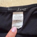 Y2K Dess USA Halter Tank Top Lace Babydoll Grunge Whimsigoth Women's Size Medium Black Photo 3