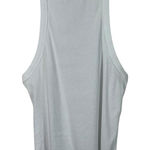 Free People Intimately White Ribbed Knit Sleeveless Stretch Casual Tank Top M Photo 0