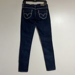 Levi Strauss 524 Women 'Too Superlow' Skinny Black Denim Jeans Size 7 Long Blue Photo 7