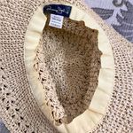 Panama Jack  Straw Hat Toyo Floppy Sun Shade Woven OS Photo 4