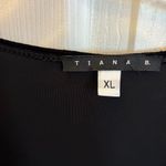 Tiana B. Black Long Sleeve V Photo 2