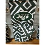 EUC Green Geometric New York Jets Structured Tote Shopping Bag Photo 4