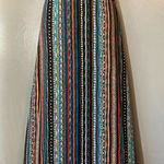 Urban Coco Multicolor Striped Maxi Skirt Photo 0