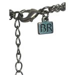 Banana Republic  Silver Tone Multi Strand Layered Necklace Tube Beads Adj 21" Photo 4