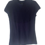 T Tahari T Tahari Size XL Navy Blue Knit Wool Blend Top Photo 0