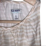 Old Navy  Dress Striped Halter Tan White Orange Photo 7